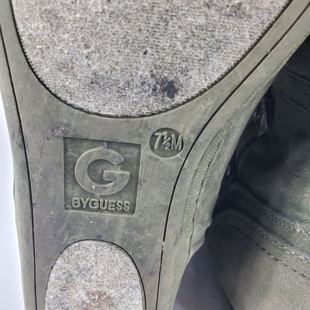 Guess Olive Green Faux Fur Lined Winter Boots - Picture 8 of 8